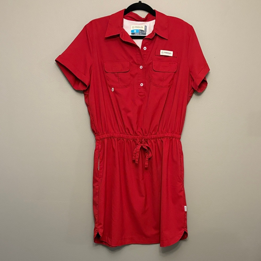 Magellan Outdoors Women's Red Mini Dress